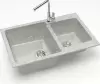 Кухонная мойка Marrbaxx Карельский камень модель 191/Q10 (светло-серый) icon 2