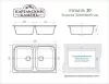 Кухонная мойка Marrbaxx Карельский камень модель 20/Q10 (светло-серый) icon 3