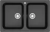 Кухонная мойка Marrbaxx Карельский камень модель 20/Q4 (черный) icon