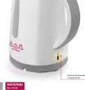 Электрочайник Мастерица EK-1701M (белый/серый) icon 3