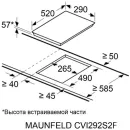 Варочная панель MAUNFELD CVI292S2FDGR icon 8