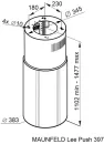 Вытяжка MAUNFELD Lee Push 397 Черный icon 12