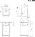 Кухонная мойка MAUNFELD Perla 425 MFQS-425B icon 2