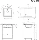 Кухонная мойка MAUNFELD Perla 505 MFQS-505B icon 3