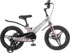 Детский велосипед Maxiscoo Space Deluxe 16 2025 MSC-S1643D (серый жемчуг) icon