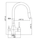 Смеситель Maxonor Pure Life PL4461-9/8 icon 7