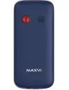 Мобильный телефон Maxvi B100 (синий) фото 2