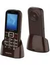Мобильный телефон Maxvi B21ds (коричневый) фото 2