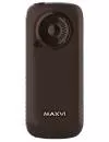 Мобильный телефон Maxvi B21ds (коричневый) фото 3