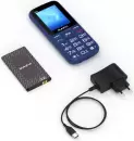 Мобильный телефон Maxvi B241 (синий) фото 4