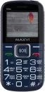 Мобильный телефон Maxvi B5ds (синий) фото 2