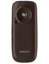 Мобильный телефон Maxvi B9 (коричневый) фото 2
