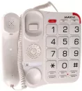 Проводной телефон Maxvi CB-01 (белый) фото 2