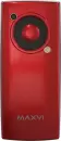 Мобильный телефон Maxvi P19 (винный красный) фото 2