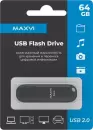 USB Flash Maxvi P1 64GB (черный) фото 2
