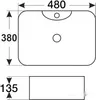 Умывальник Melana MLN-7291 icon 3