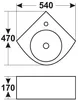 Умывальник Melana MLN-7929 icon 3