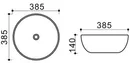 Умывальник Melana MLN-T4003-G2 icon 3