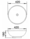 Умывальник Melana MLN-2303 icon 2