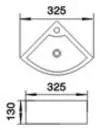 Умывальник Melana MLN-8010A icon 2