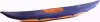Надувная лодка Merman 430/1 c фартуком (серый/оранжевый) фото 2