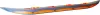 Надувная лодка Merman 640/4 с фартуком (серый/оранжевый) фото 2