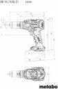 Ударная дрель-шуруповерт Metabo SB 18 LTX BL Q I (602361850) фото 2