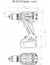 Дрель-шуруповерт Metabo BS 18 LTX IMPULS (602191650) icon 2