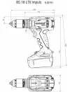 Дрель-шуруповерт Metabo BS 18 LTX Impuls T0347 (с 1-м АКБ, без кейса) icon 2