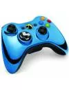 Геймпад Microsoft Xbox 360 Chrome Series Wireless Controller (Blue) фото 2