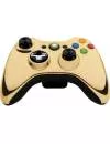 Геймпад Microsoft Xbox 360 Chrome Series Wireless Controller (Gold) фото 3