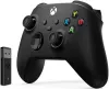 Геймпад Microsoft Xbox + беспроводной адаптер (черный) фото 3