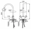 Смеситель Milardo Cortes CORSB00M05 icon 2