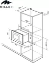 Микроволновая печь Millen MBW 381 SX icon 2