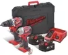 Аккумуляторная дрель-шуруповерт Milwaukee M18 CBLPP2B-402C icon