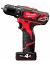 Аккумуляторная дрель-шуруповерт Milwaukee M12 BDD-402C icon