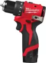 Аккумуляторная дрель-шуруповерт Milwaukee M12 BLDDRC-202C icon
