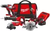 Набор аккумуляторного инструмента Milwaukee M18 PP6B-502B icon