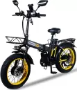 Электровелосипед Minako F10 Dual PRO 2025 (черный/желтый) icon