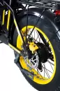 Электровелосипед Minako F10 Dual PRO 2025 (черный/желтый) icon 3