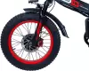 Электровелосипед Minako F10 Dual PRO 2025 (черный/красный) icon 8