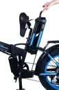 Электровелосипед Minako F10 Dual PRO 2025 (черный/синий) icon 3