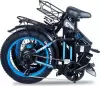 Электровелосипед Minako F10 Dual PRO 2025 (черный/синий) icon 6
