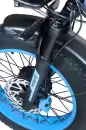 Электровелосипед Minako F10 Dual PRO 2025 (черный/синий) icon 9