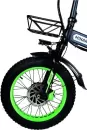 Электровелосипед Minako F10 Dual PRO 2025 (черный/зеленый) icon 7
