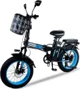 Электровелосипед Minako F10 Lite 2025 (черный/синий) icon