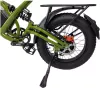 Электровелосипед Minako Fox спицы зеленый 15Ah фото 4