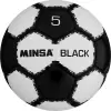 Футбольный мяч Minsa Black 9376735 (размер 5) icon