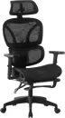 Офисное кресло Mio Tesoro Корлеоне SY02 (черный/черный) icon