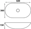 Умывальник Mira MR-6236 icon 3